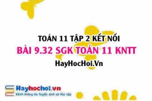 Bài 9.32 SGK Toán 11 Tập 2 Kết nối tri thức: Xác định đồ thị hàm vị trí, vận tốc và gia tốc